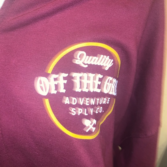 Men’s OFF THE GRID a zip up hoodie xxl - Picture 2 of 6